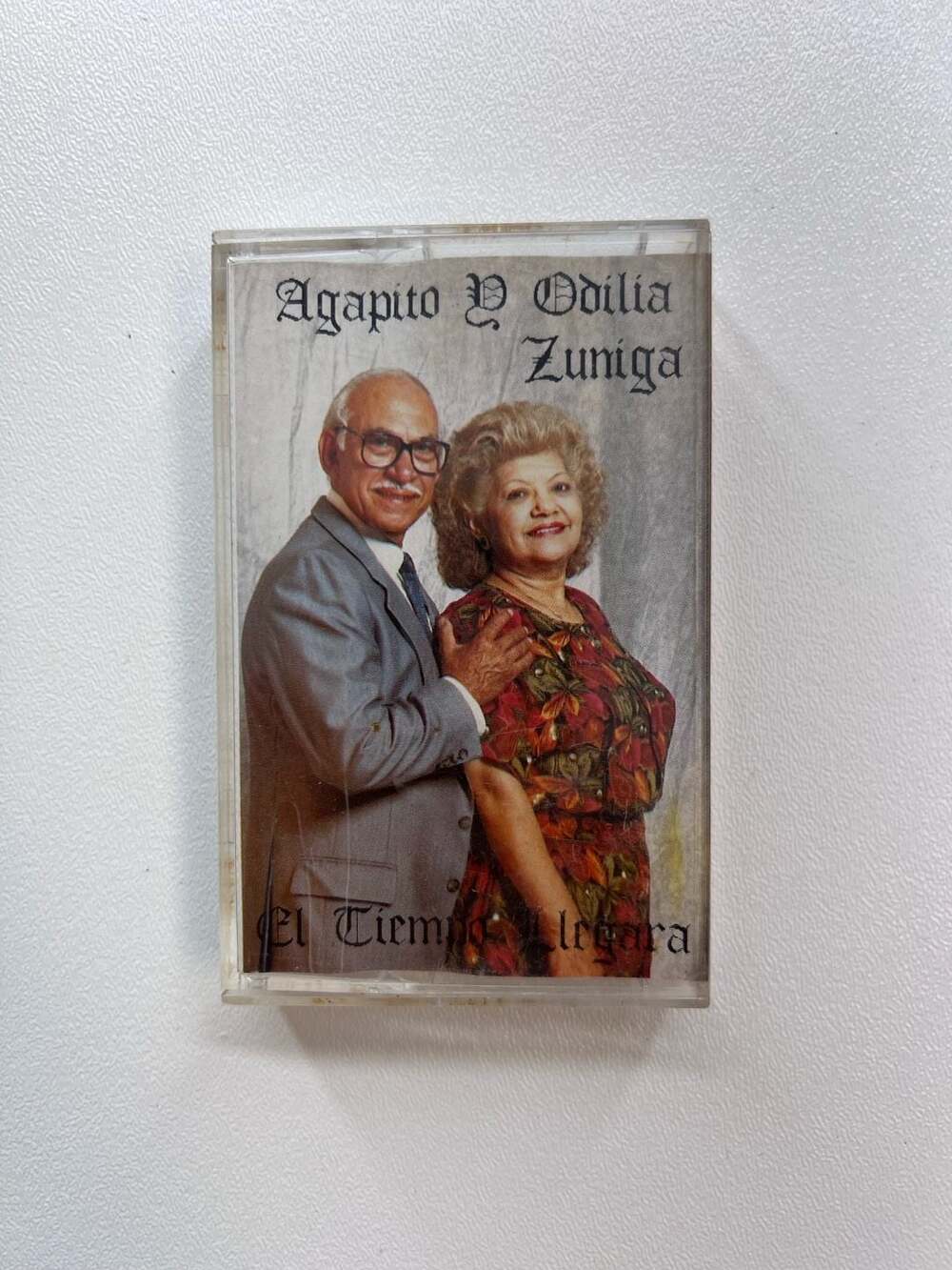 Agapito Y Odilia Zuniga El Tiempo Llegara Cassette Tape Tejano Gospel ZCR114